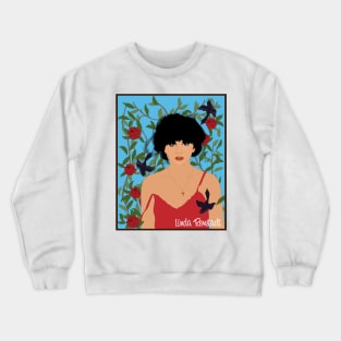 Linda - Blackbirds and Roses Crewneck Sweatshirt